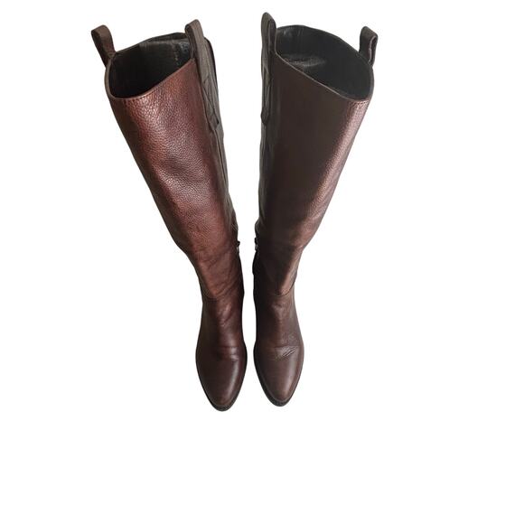 Arturo Chiang Knee High Riding Boots Size 9.5M - Picture 10 of 13